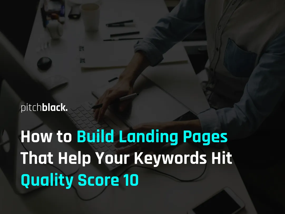 person google ads landing page